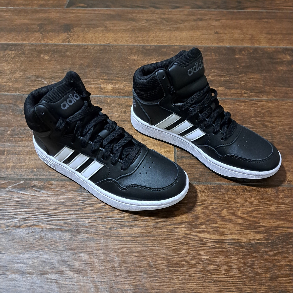 Adidas Black High-Top Sneakers